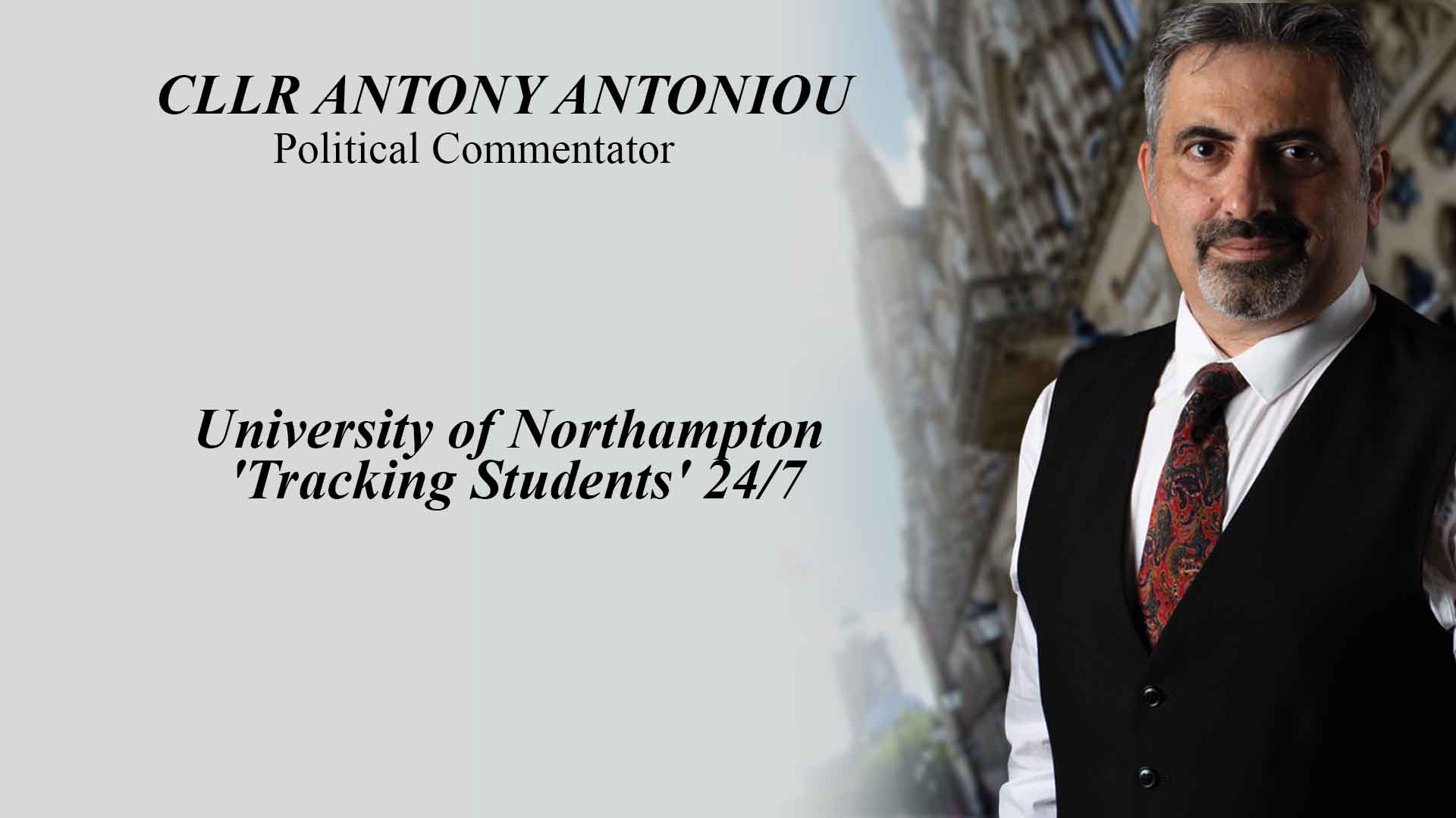 University of Northampton 'Tracking Students' 24/7