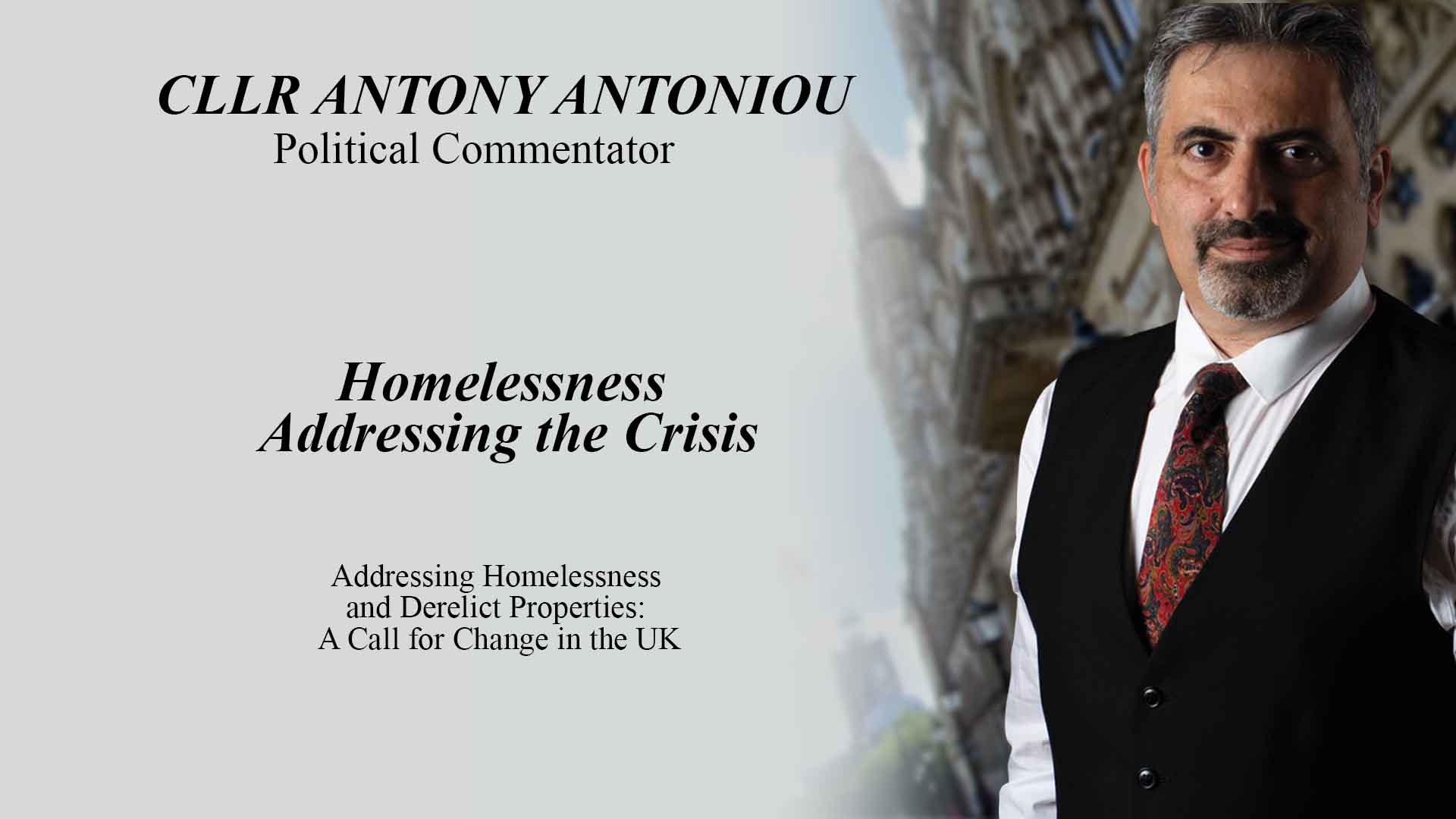 Homelessness Addressing the Crisis