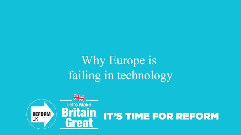 Why Europe is failing in technology
