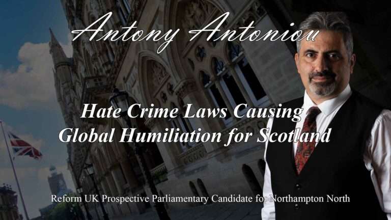 Hate Crime Laws Causing Global Humiliation for Scotland