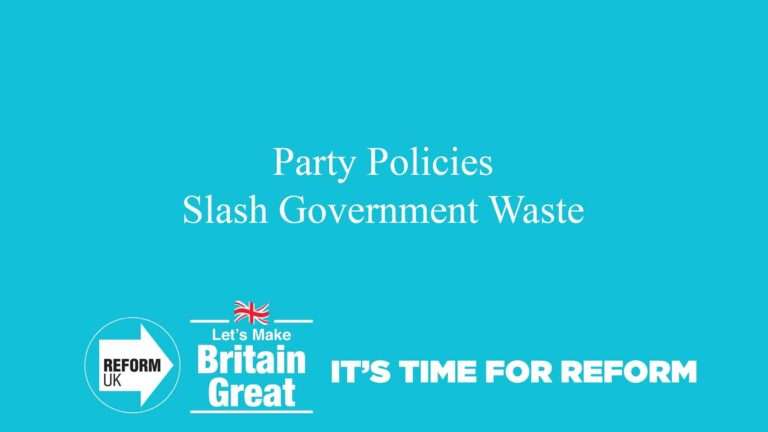 Slash Government Waste