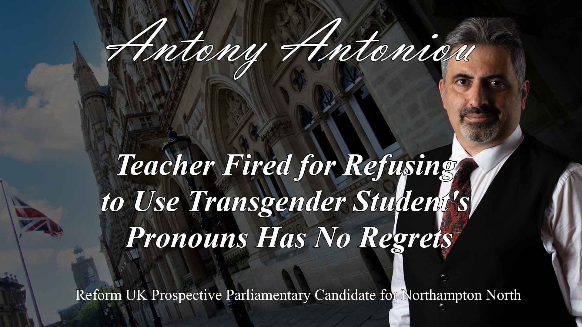 Teacher Fired for Refusing to Use Transgender Student's Pronouns Has No Regrets