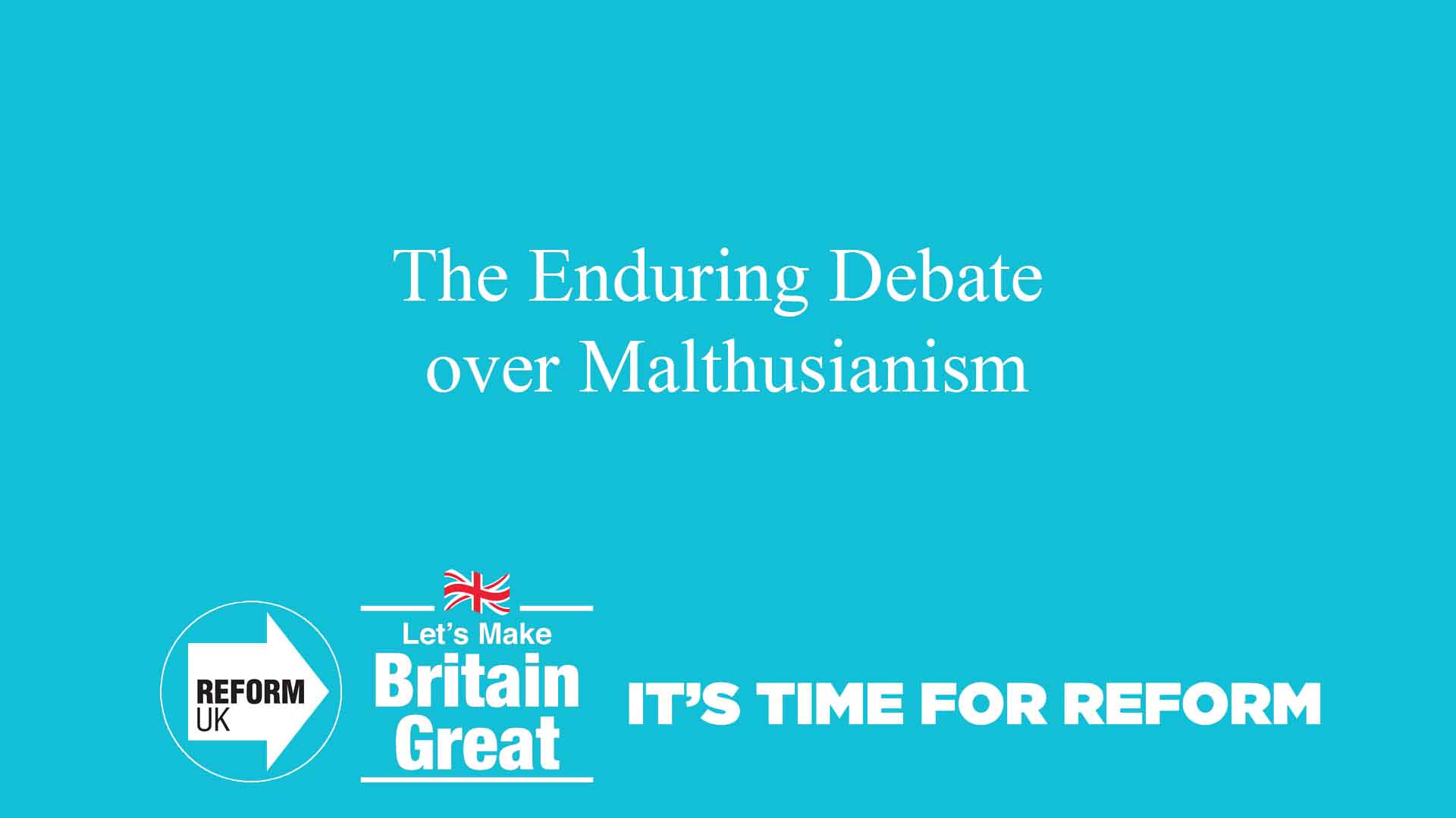 The Enduring Debate over Malthusianism