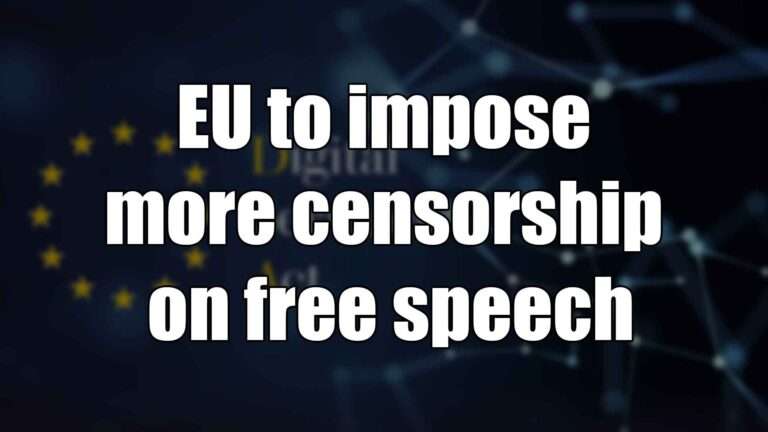 EU to impose more censorship on free speech