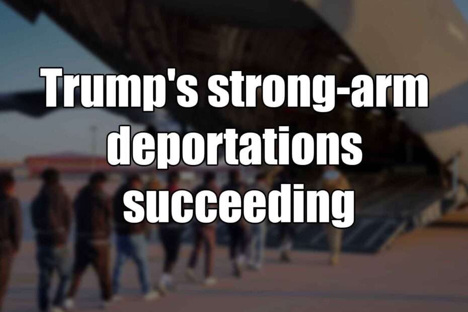 Trump's strong-arm deportations succeeding