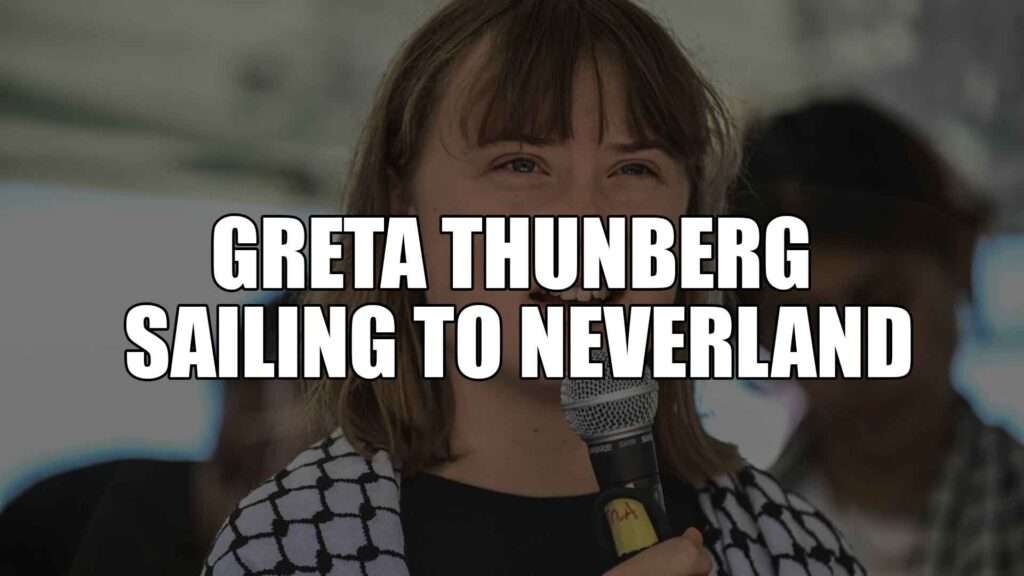 Greta Thunberg Sailing to Neverland