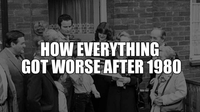How Everything Got Worse After 1980