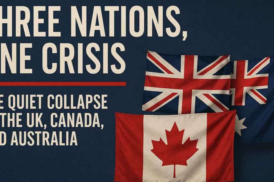 The Quiet Collapse of the UK, Canada, and Australia