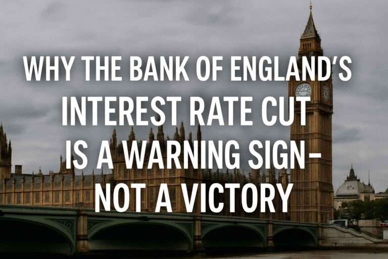 Why the Bank of England’s Interest Rate Cut Is a Warning Sign