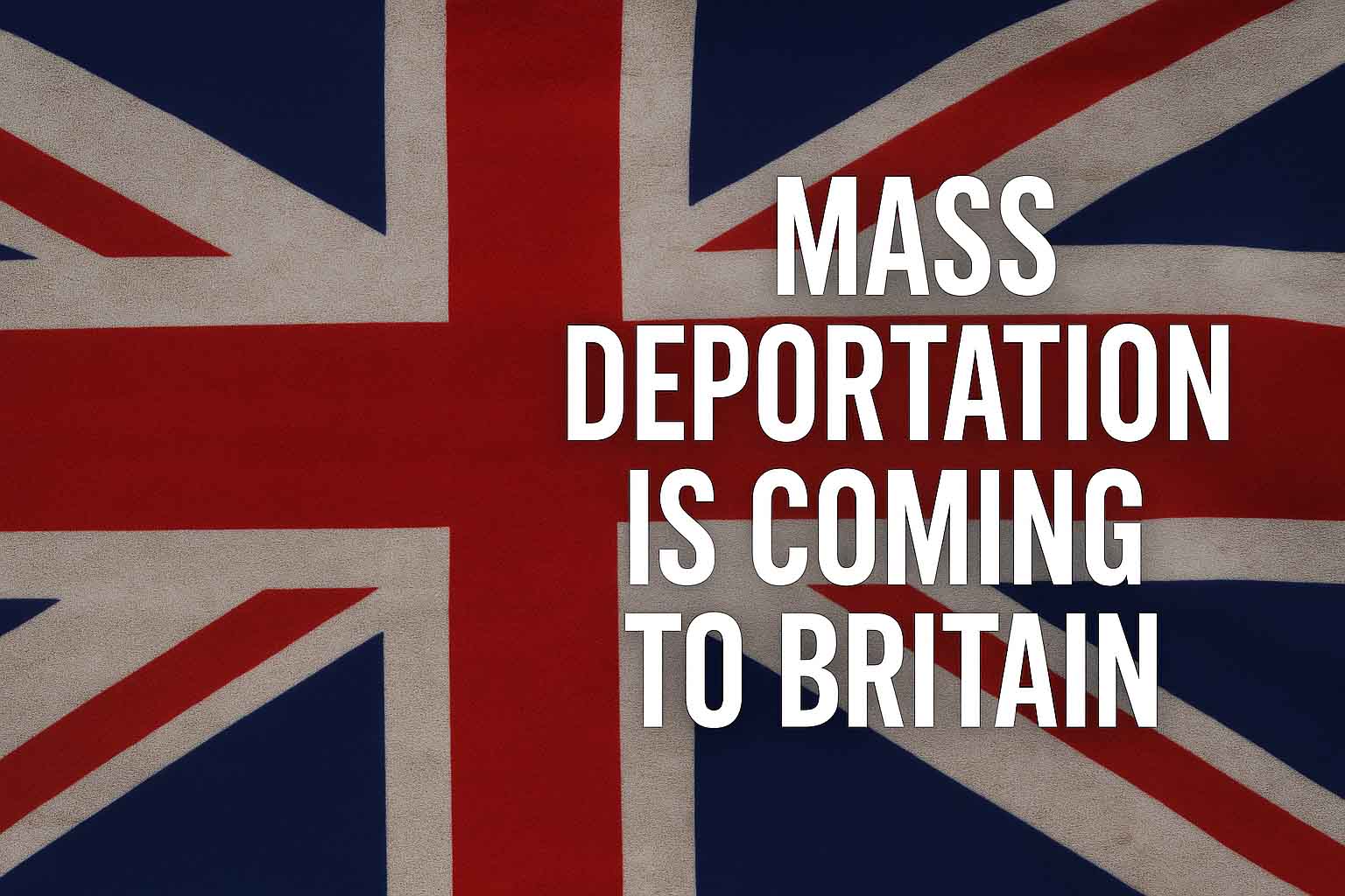 Mass Deportation is Inevitable