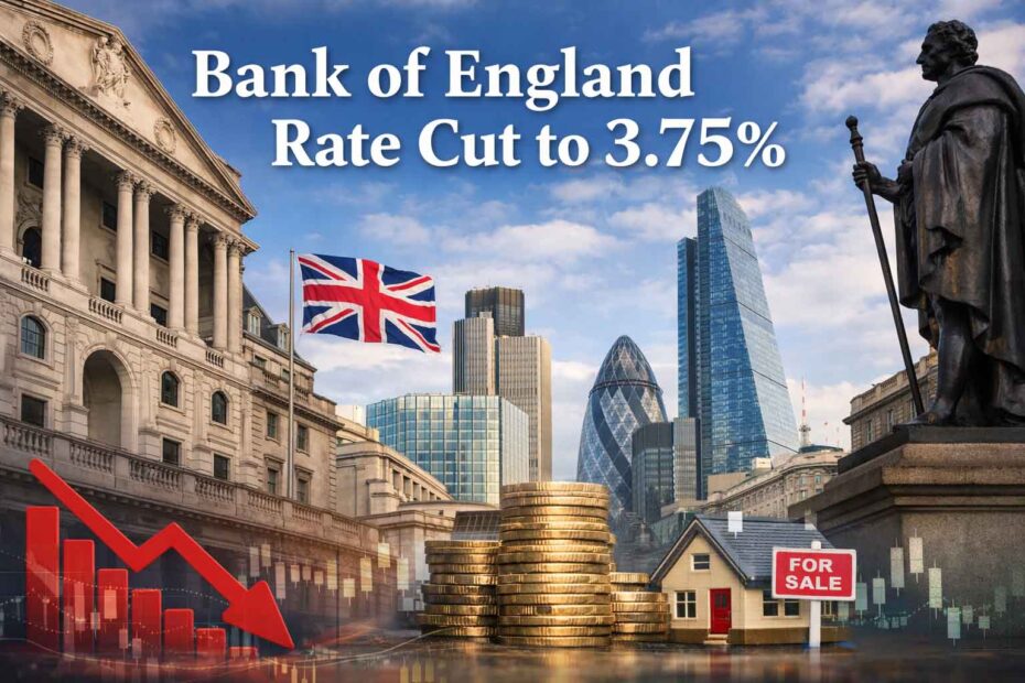 Bank of England Rate Cut to 3.75%