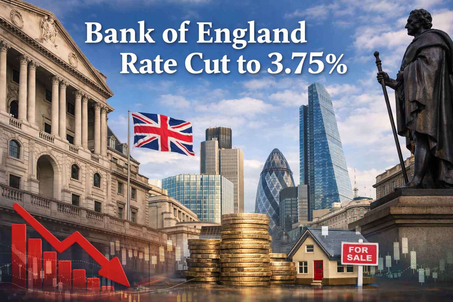 Bank of England Rate Cut to 3.75%