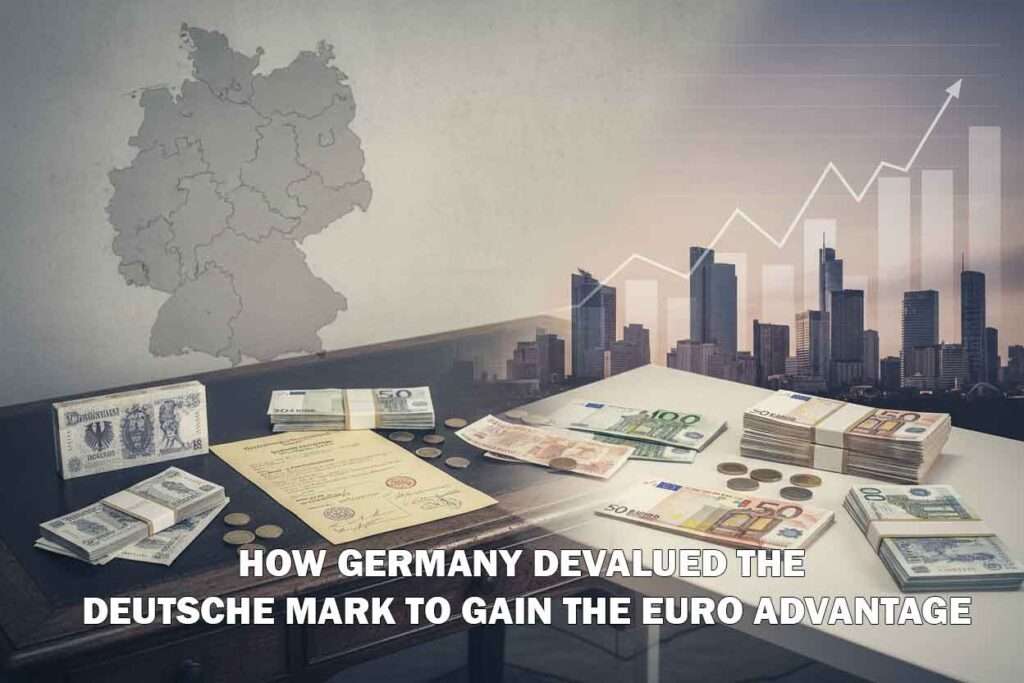 How Germany devalued the Deutsche Mark to gain the Euro advantage