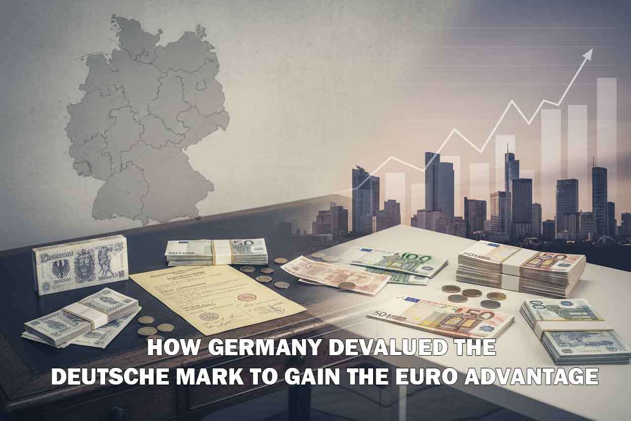 How Germany devalued the Deutsche Mark to gain the Euro advantage