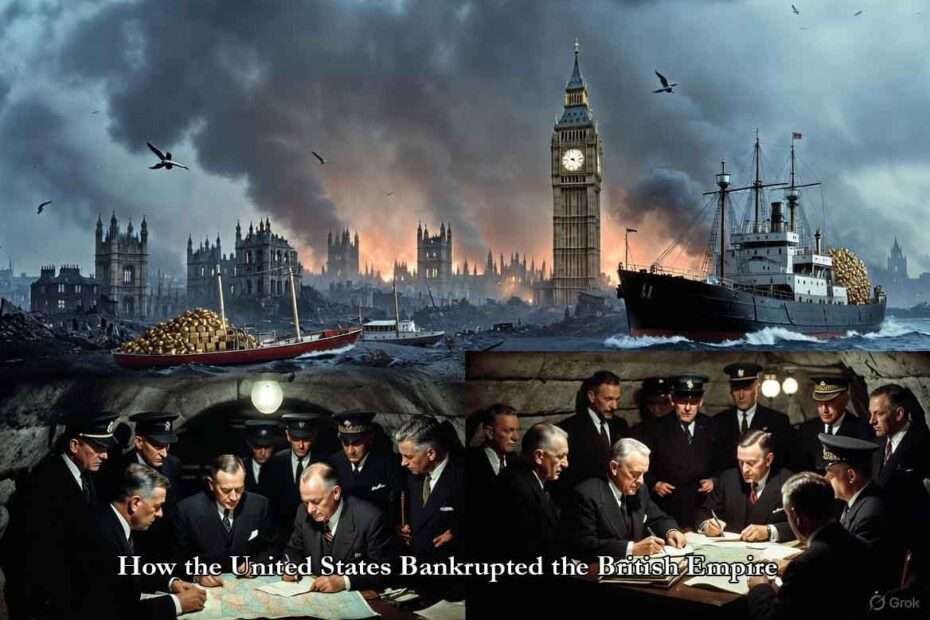 How the United States Bankrupted the British Empire