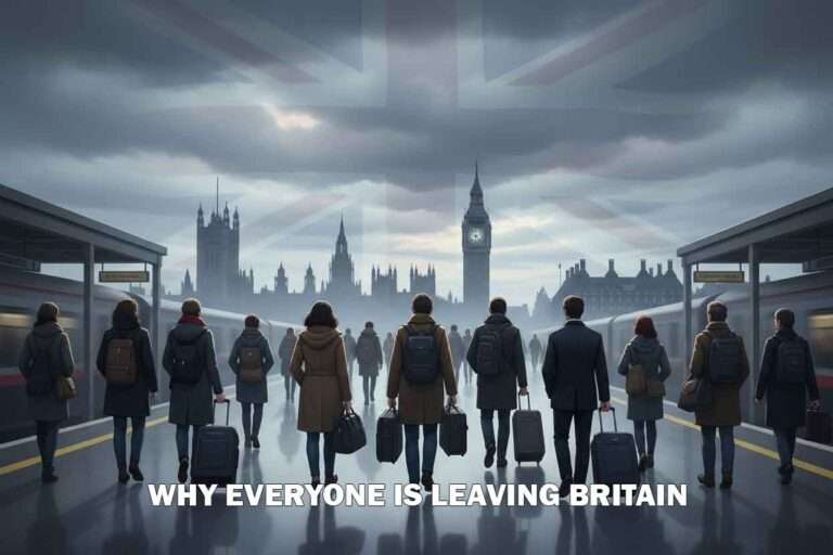 Why everyone is leaving Britain