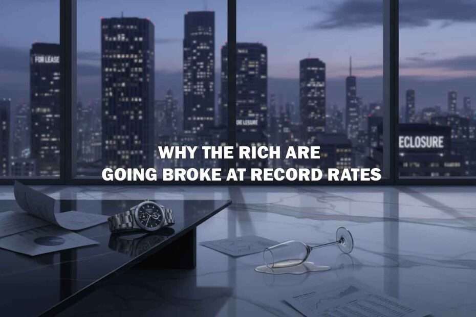 Why the Rich Are Going Broke at Record Rates