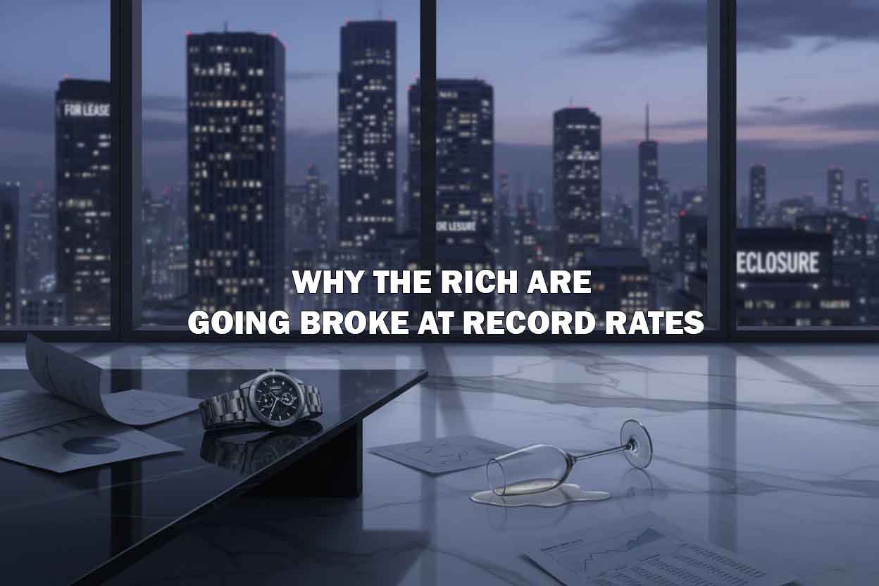 Why the Rich Are Going Broke at Record Rates