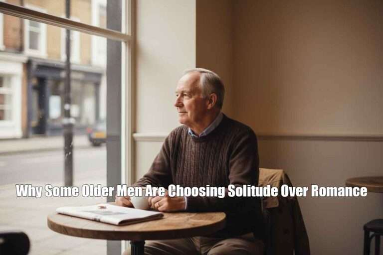 Why Some Older Men Are Choosing Solitude Over Romance